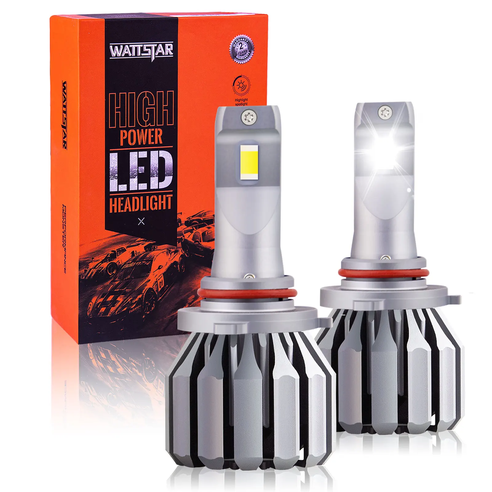 Wattstar New Arrival Auto Lamp S19 H1 H4 H7car 360 Led Headlight Bulbs Auto Lighting System
Wattstar New Arrival Auto Lamp S19 H1 H4 H7car 360 Led Headlight Bulbs Auto Lighting System