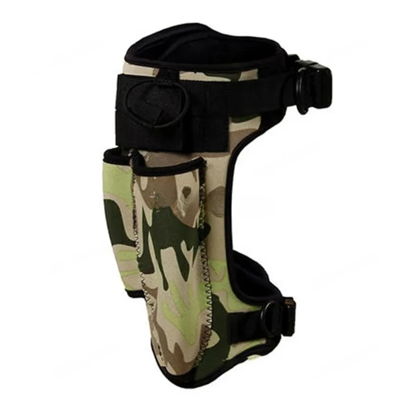 Adjustable Diving Knife Leg Wrap Neoprene Sheath Holder with 2 Pockets for Divers Outdoor Water Sports
Adjustable Diving Knife Leg Wrap Neoprene Sheath Holder with 2 Pockets for Divers Outdoor Water Sports