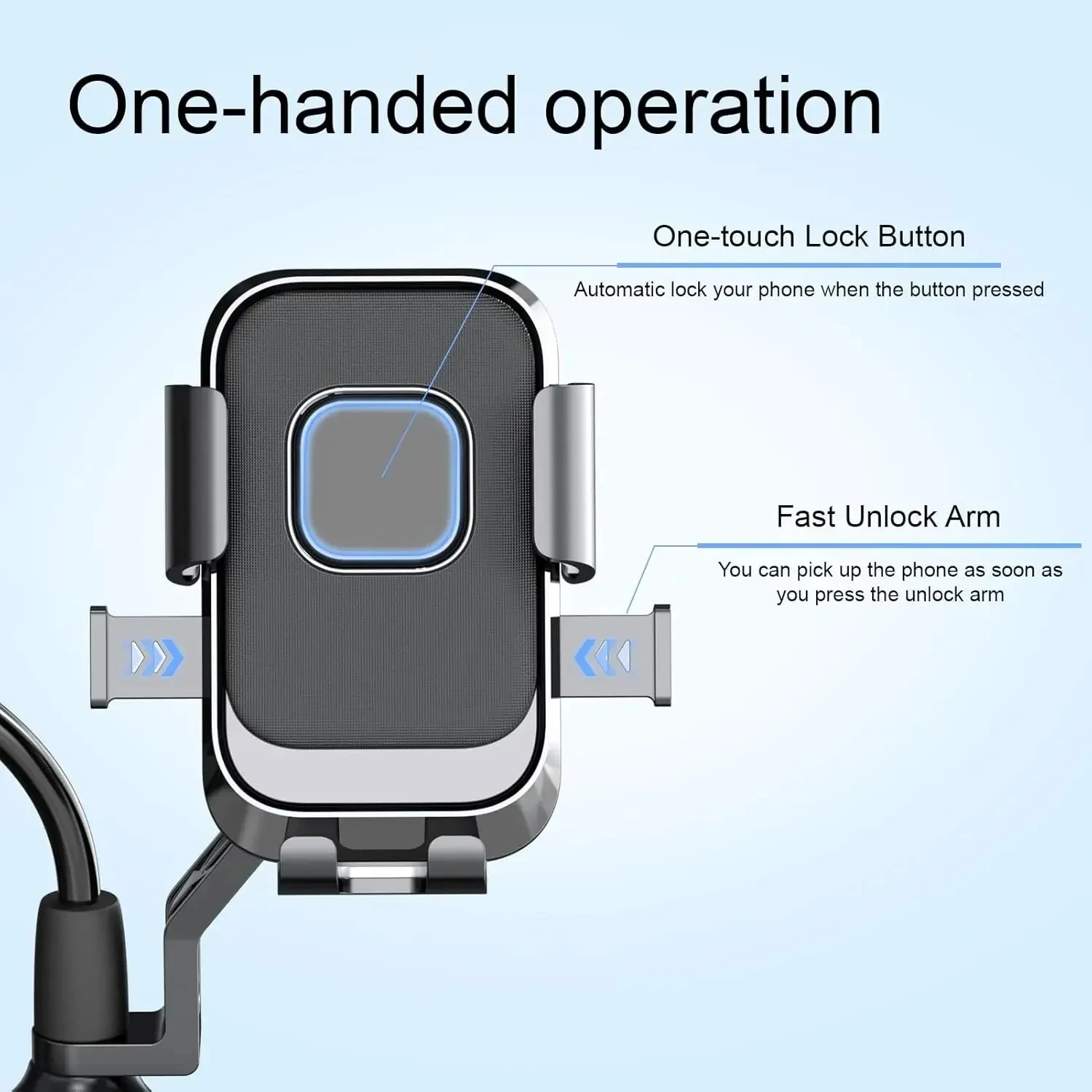 Bike Phone Holder Motorcycle Fast Locking Rotatable MTB Phone Mount Shockproof Phone Holder
Bike Phone Holder Motorcycle Fast Locking Rotatable MTB Phone Mount Shockproof Phone Holder