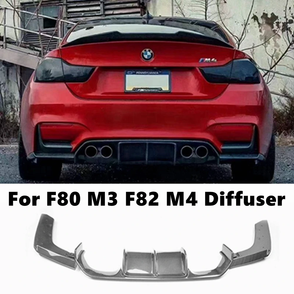 F80 Car Rear Bumper Diffuser Spoiler Lip Splitter Rear Bumper Lip Protector Guard For BMW F80 M3 F82 M4 2015-2019 Carbon Fiber
F80 Car Rear Bumper Diffuser Spoiler Lip Splitter Rear Bumper Lip Protector Guard For BMW F80 M3 F82 M4 2015-2019 Carbon Fiber