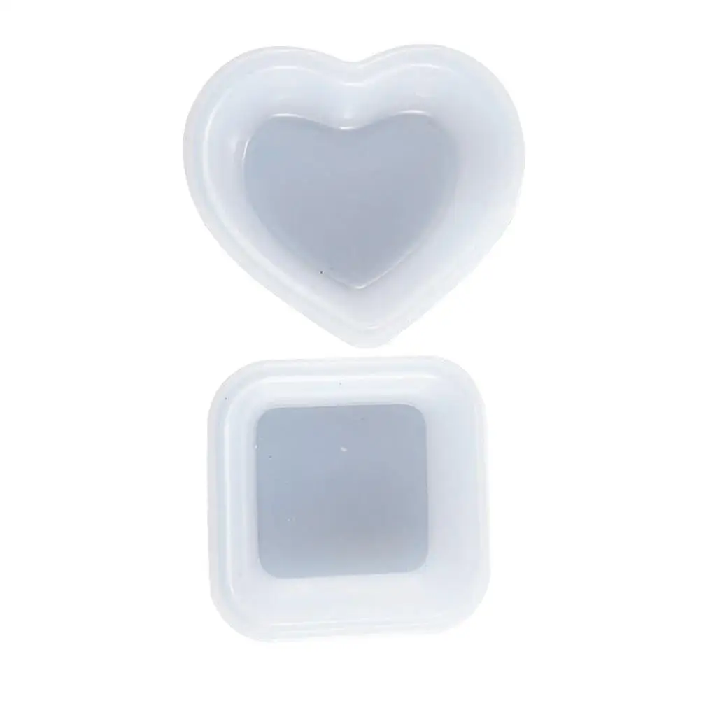 2 Pcs Heart Shaped Square Molds Silicone DIY Plate Resin Craft Accessories Jewelry Parts Epoxy Mold Trinket ContainerReusable
2 Pcs Heart Shaped Square Molds Silicone DIY Plate Resin Craft Accessories Jewelry Parts Epoxy Mold Trinket ContainerReusable