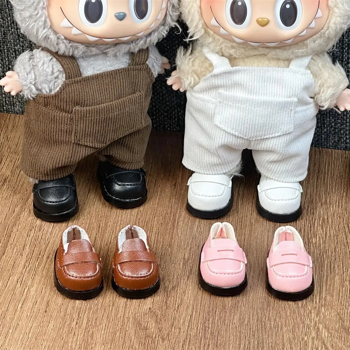 17cm Mini Labubu Doll'S Shoes Accessories For Korea Kpop Exo 4 Colors Cool Shoes for Labubu I II
17cm Mini Labubu Doll'S Shoes Accessories For Korea Kpop Exo 4 Colors Cool Shoes for Labubu I II