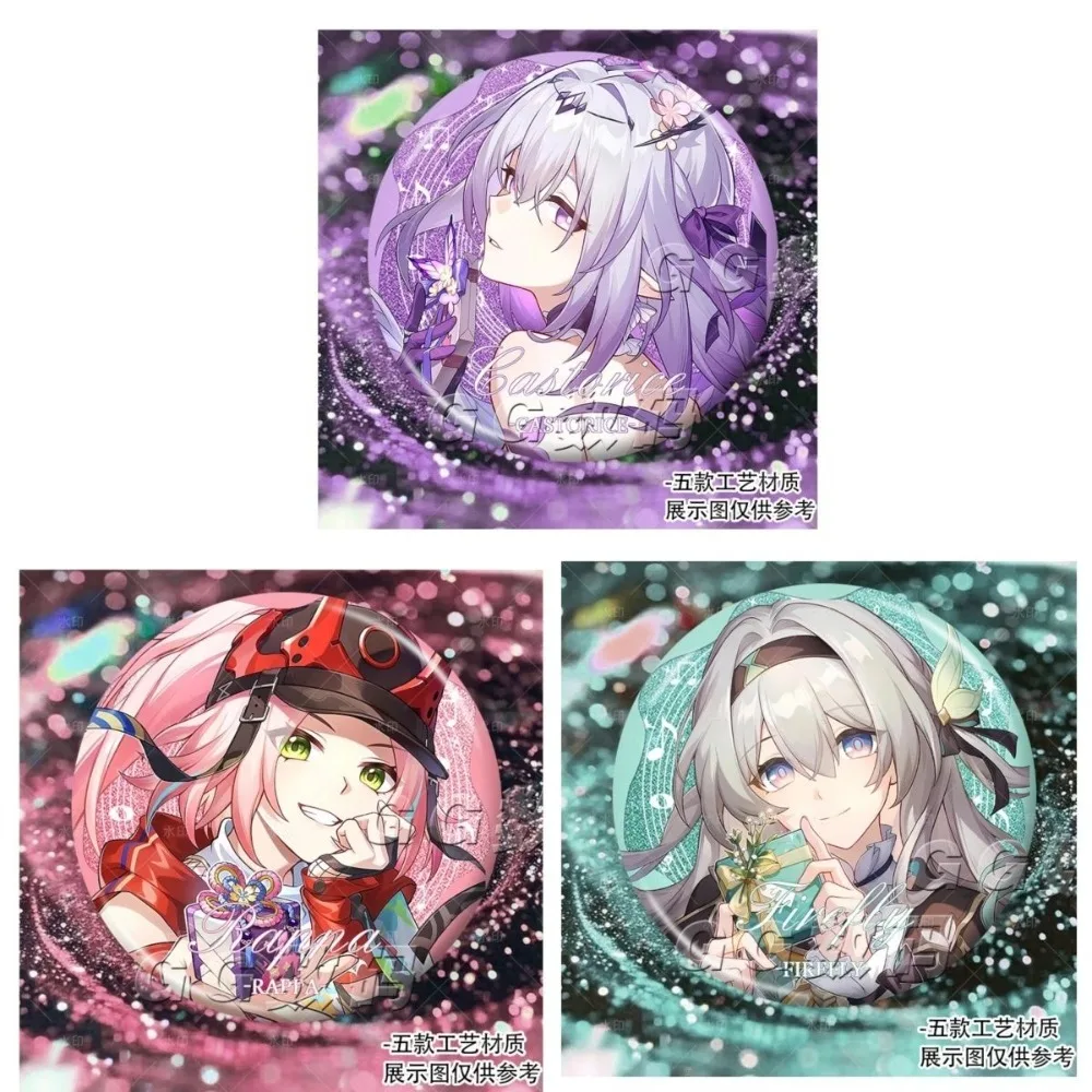Honkai:Star Rail Badge Firefly Castorice Anime Peripherals Cute Cartoon Delicate Originality 58mm Brooch Schoolbag Decoration
Honkai:Star Rail Badge Firefly Castorice Anime Peripherals Cute Cartoon Delicate Originality 58mm Brooch Schoolbag Decoration