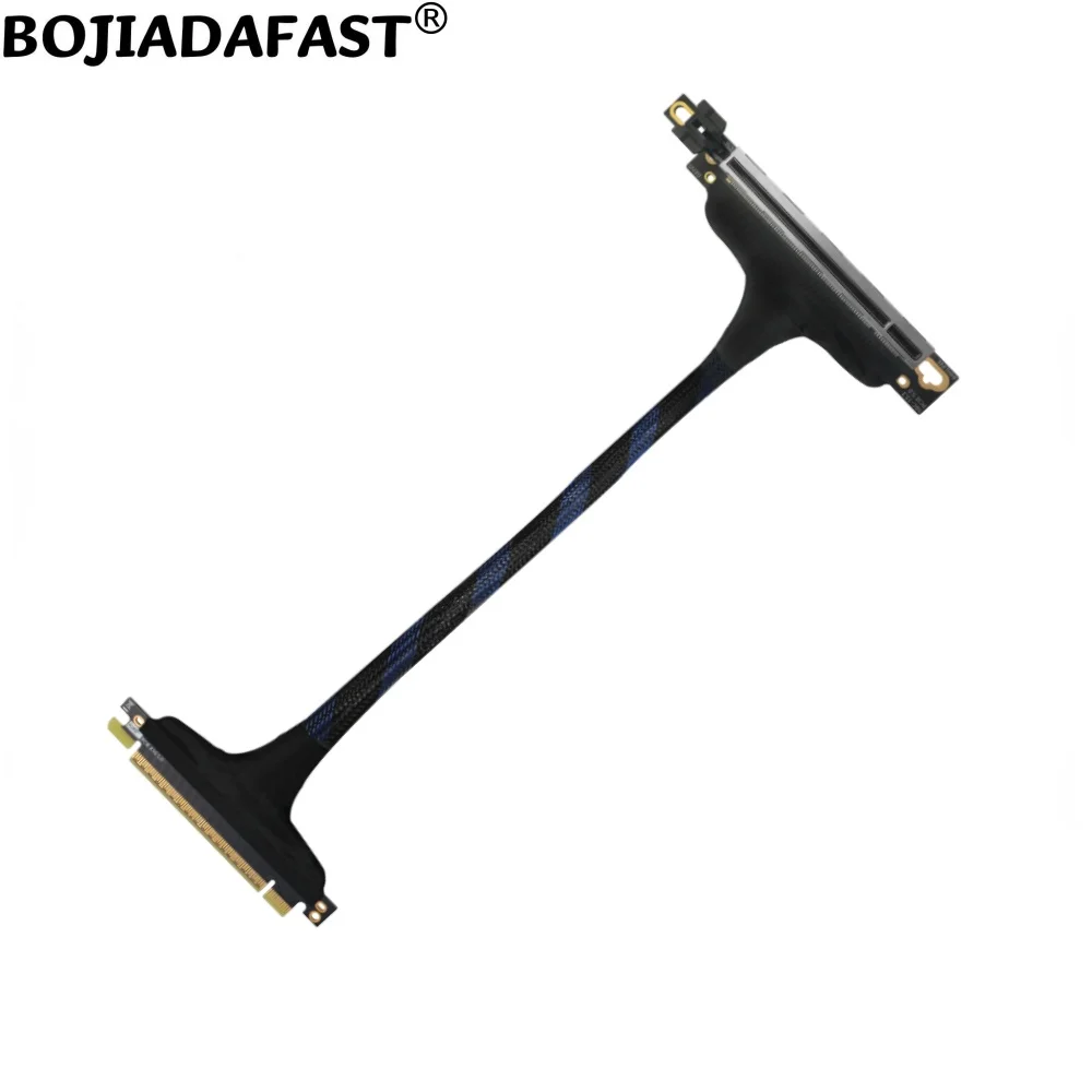 Удлинительный кабель 90 градусов PCI-E 5.0 16X to X16 GEN5 GPU Riser 30 см 40 см 50 см 60 см для серверной видеокарты RTX5090 A100 H100 AI
Удлинительный кабель 90 градусов PCI-E 5.0 16X to X16 GEN5 GPU Riser 30 см 40 см 50 см 60 см для серверной видеокарты RTX5090 A100 H100 AI
