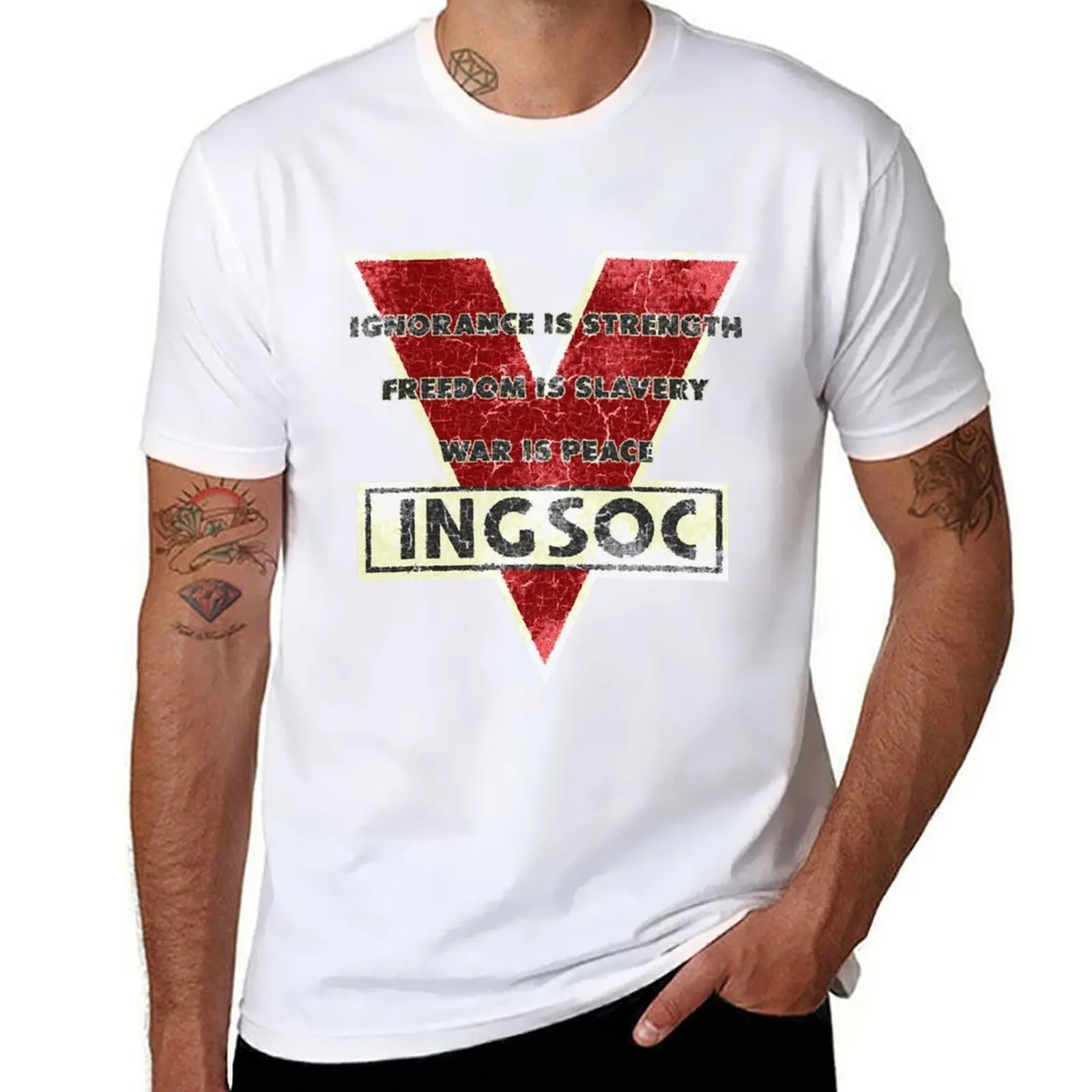 IGNORANCE IS STRENGTH T-Shirt man t shirts graphic t shirt man casual T-Shirt
IGNORANCE IS STRENGTH T-Shirt man t shirts graphic t shirt man casual T-Shirt
