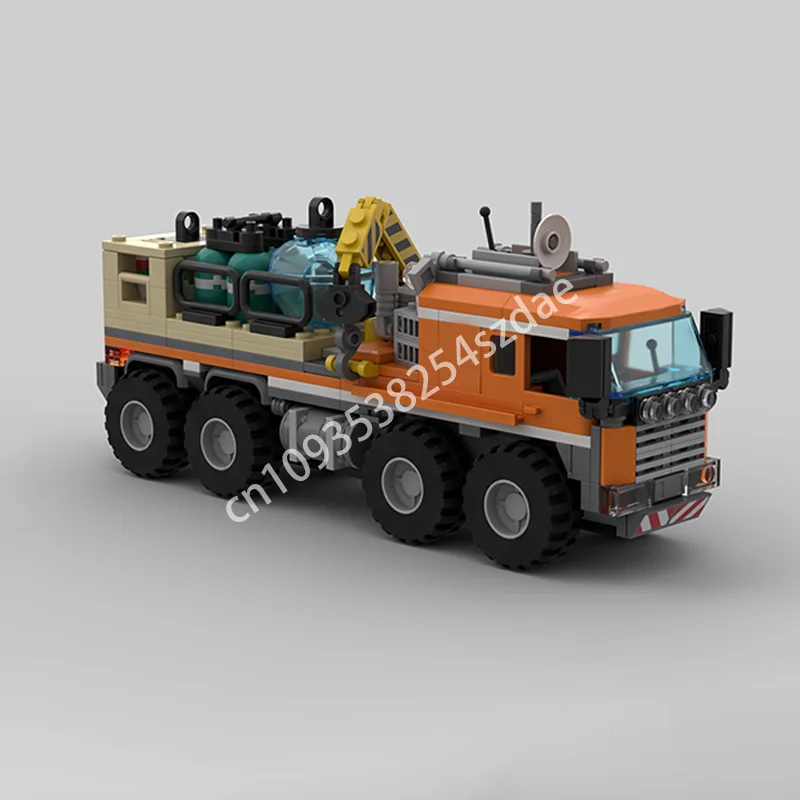 388 шт. MOC арктический грузовик строительные блоки техника креативная сборка развивающие кирпичные игрушки подарки
388 шт. MOC арктический грузовик строительные блоки техника креативная сборка развивающие кирпичные игрушки подарки