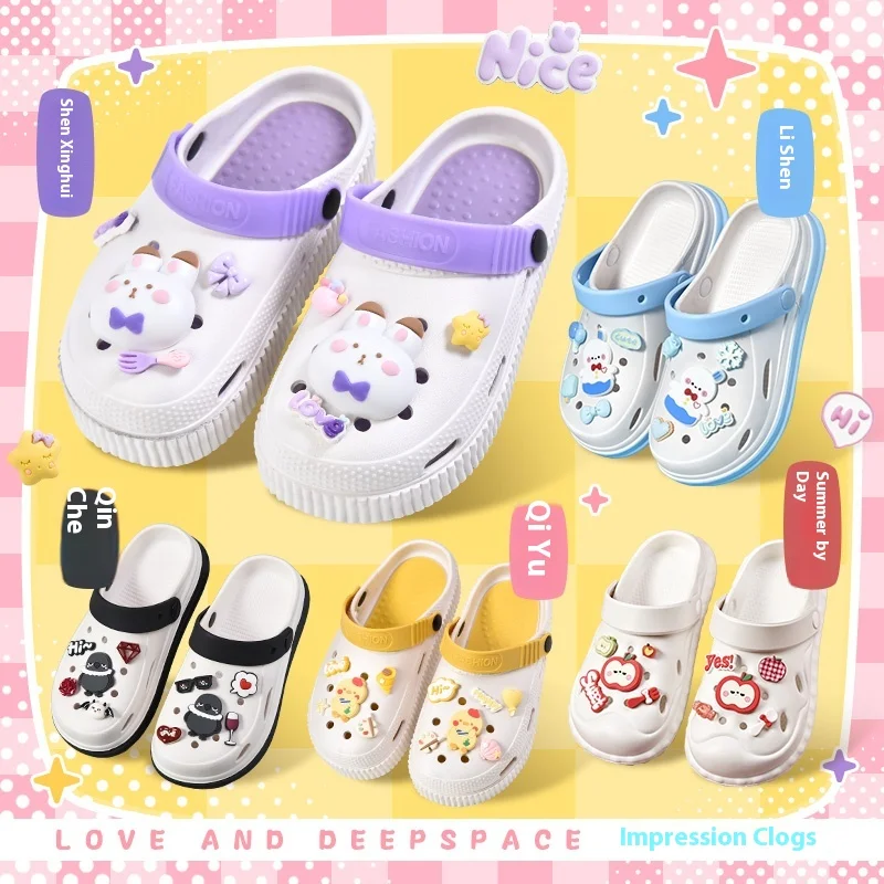 Сабо «Любо и глубокие пространства» Сандалии на платформе с толстой подошвой Нескользящие уличные шлепанцы с защитой от запаха Kawaii Тапочки Xavier Zayne Sylus
Сабо «Любо и глубокие пространства» Сандалии на платформе с толстой подошвой Нескользящие уличные шлепанцы с защитой от запаха Kawaii Тапочки Xavier Zayne Sylus