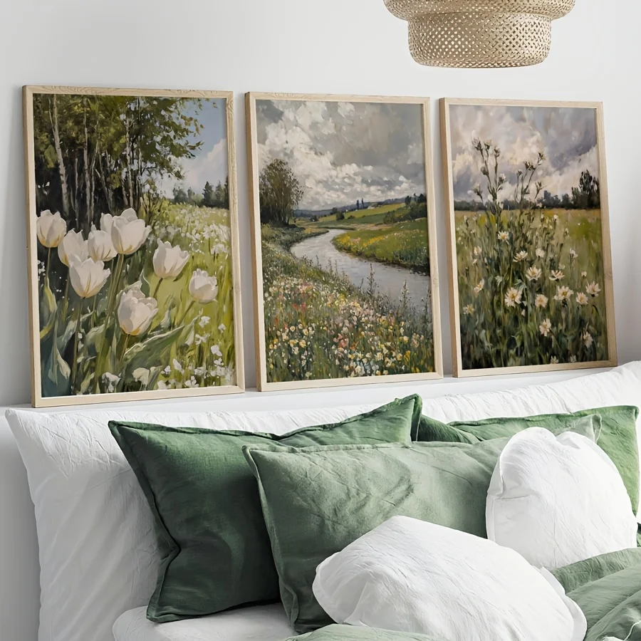 Moody Spring Print Spring Wall Art Vintage Spring Prints Countryside Decor Posters Dark Home Decor Wall Decor Canvas Art 3PCS
Moody Spring Print Spring Wall Art Vintage Spring Prints Countryside Decor Posters Dark Home Decor Wall Decor Canvas Art 3PCS
