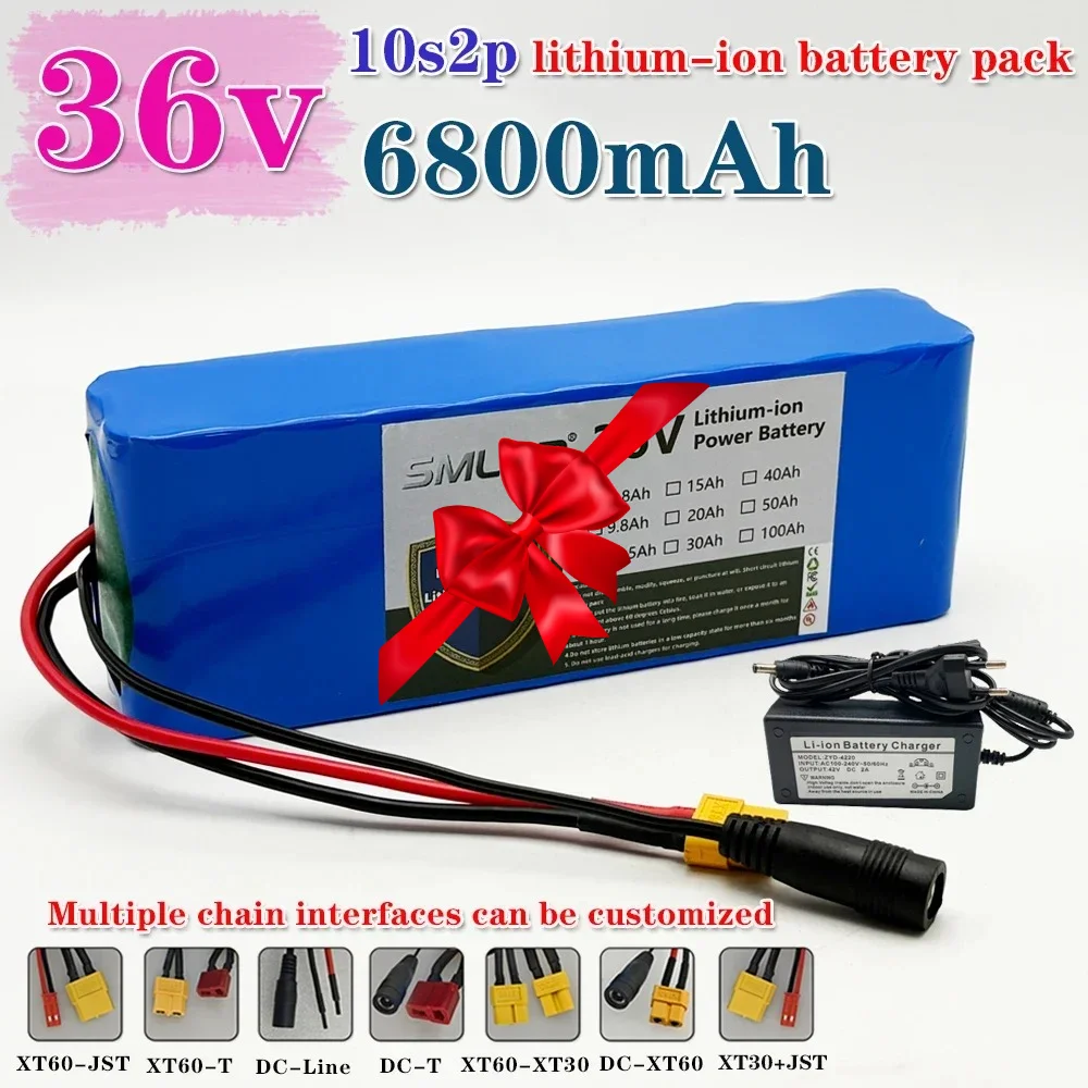 36V Electric Scooter Lithium Battery 10S2P battery pack 6800mAh 500W Electric Scooter 42V 10S2P
36V Electric Scooter Lithium Battery 10S2P battery pack 6800mAh 500W Electric Scooter 42V 10S2P