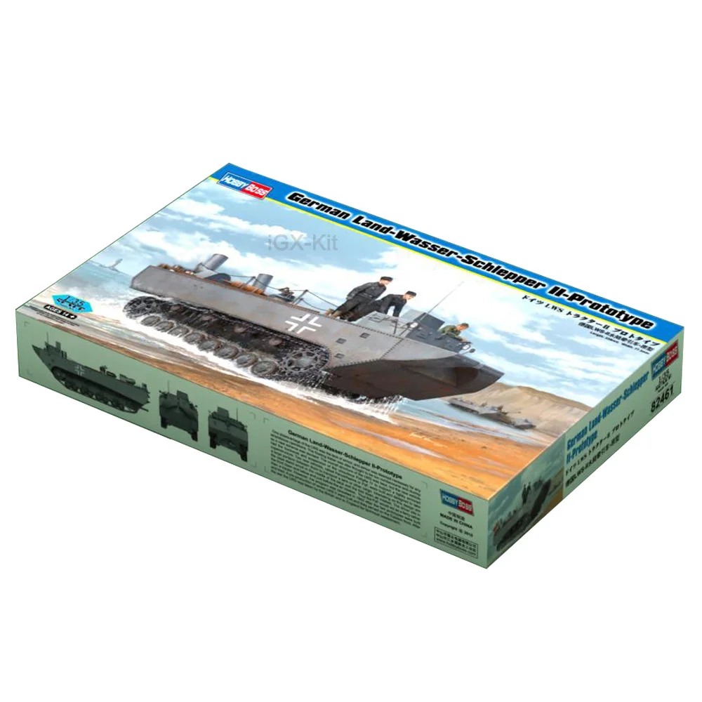 Hobbyboss 82461 1/35 Scale German LWS Land Wasser Schlepper II Prototype Hobby Craft Toy Plastic Model Building Kit
Hobbyboss 82461 1/35 Scale German LWS Land Wasser Schlepper II Prototype Hobby Craft Toy Plastic Model Building Kit