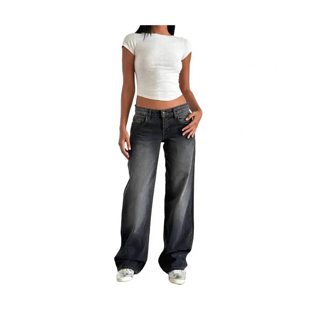 Slimming High-waisted Jeans For Women Pear-shaped Loose-fit Straight-leg Bell Bottoms Plus-size Female Denim Trousers
Slimming High-waisted Jeans For Women Pear-shaped Loose-fit Straight-leg Bell Bottoms Plus-size Female Denim Trousers