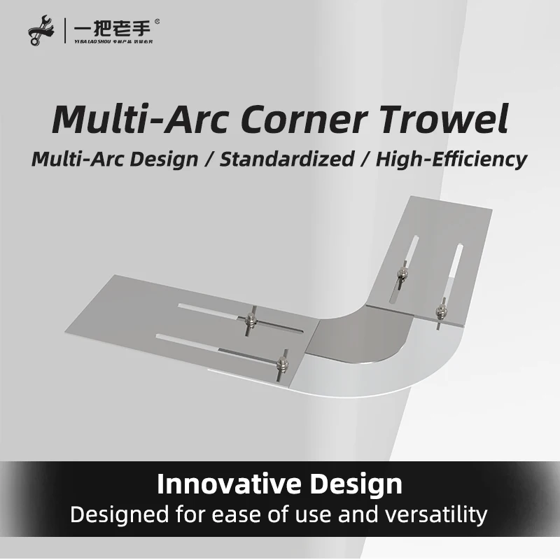 Multi-Arc Skimming Tool Set - 11 Arc Blades (R0-R100) for Curved Walls, Ceilings & Decorative Moldings - Lightweight & Durable
Multi-Arc Skimming Tool Set - 11 Arc Blades (R0-R100) for Curved Walls, Ceilings & Decorative Moldings - Lightweight & Durable