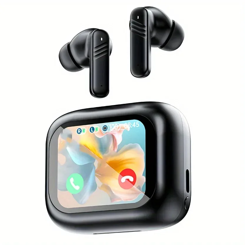 TWS True Wireless In-Ear Game Headphones With LCD Full Color Smart Touch Screen Active Noise Reduction Headset For Apple Android
TWS True Wireless In-Ear Game Headphones With LCD Full Color Smart Touch Screen Active Noise Reduction Headset For Apple Android