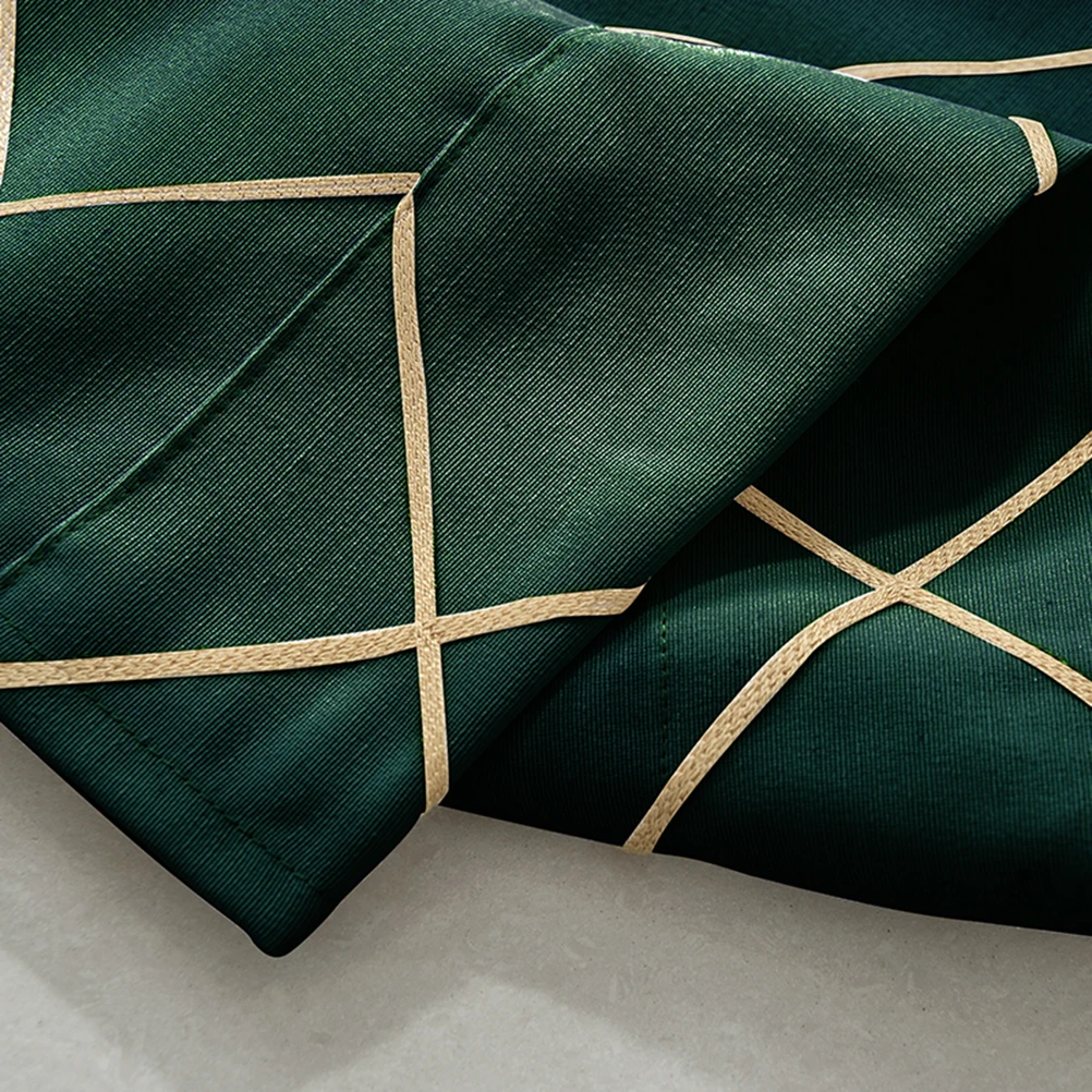 Household Short Curtain Sector Curtain Window Short Curtains for Kitchen Bar Cabinet (Geometric Dark Green Embroidery)
Household Short Curtain Sector Curtain Window Short Curtains for Kitchen Bar Cabinet (Geometric Dark Green Embroidery)