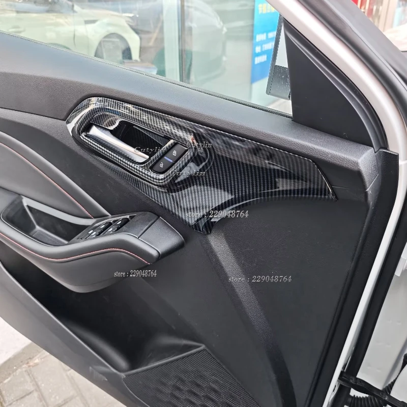 For MG GT MG 5 2021 2022 2023 2024 ABS Carbon Fiber Inner Door Bowl Handle Cover Trim Door Protector Decoration Sticker styling
For MG GT MG 5 2021 2022 2023 2024 ABS Carbon Fiber Inner Door Bowl Handle Cover Trim Door Protector Decoration Sticker styling