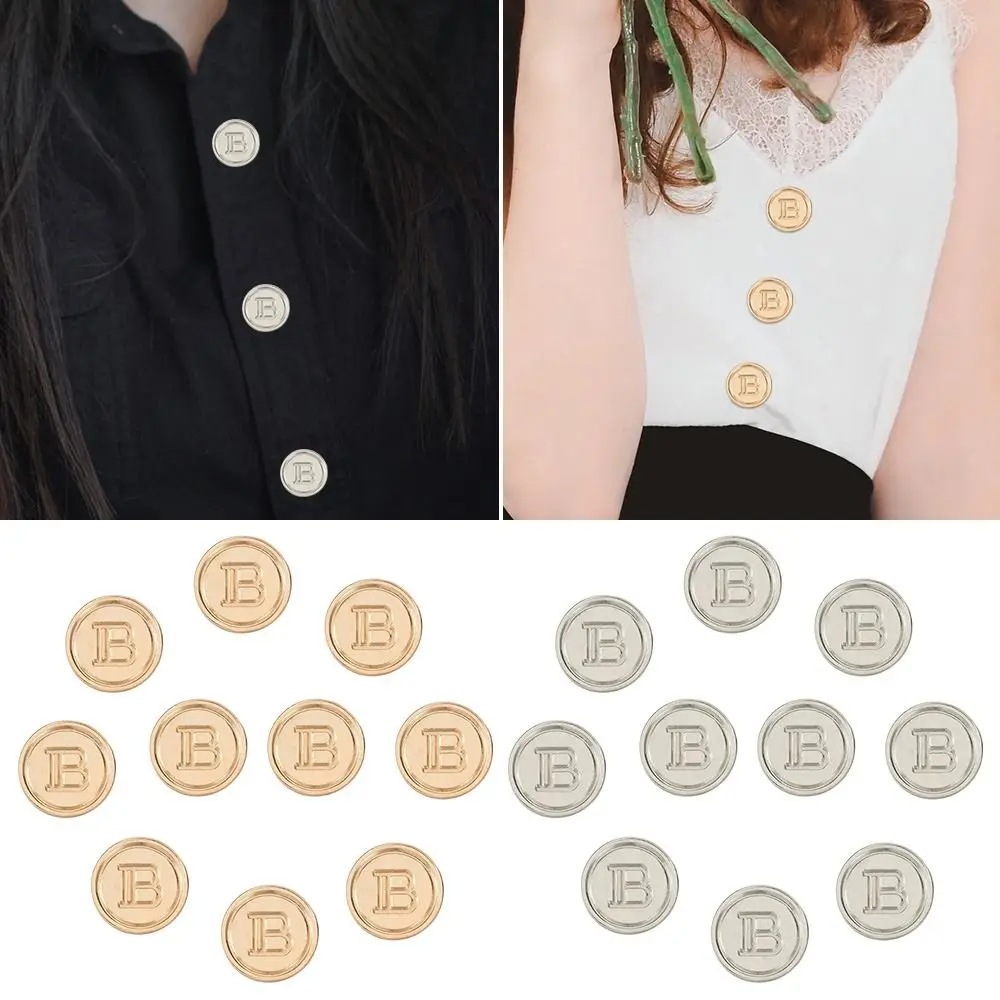 20Pcs Handmade DIY Clothing Accessories Decoration Button Metal Letter B Buttons Shirt Buttons Sewing Accessories
20Pcs Handmade DIY Clothing Accessories Decoration Button Metal Letter B Buttons Shirt Buttons Sewing Accessories