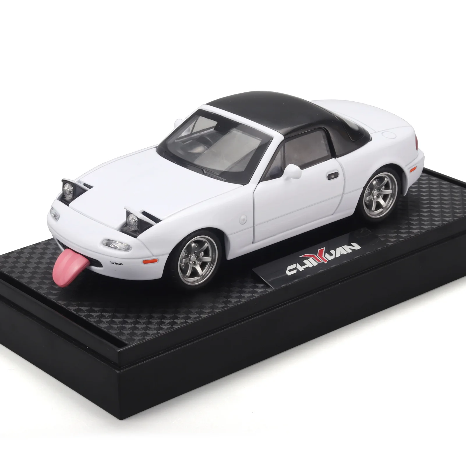 1:32 Mazdaed MX5 миниатюрный сплав металла литой под давлением MX-5 модель игрушечного автомобиля звук свет двери открывающиеся хобби дом дисплей декор 
1:32 Mazdaed MX5 миниатюрный сплав металла литой под давлением MX-5 модель игрушечного автомобиля звук свет двери открывающиеся хобби дом дисплей декор