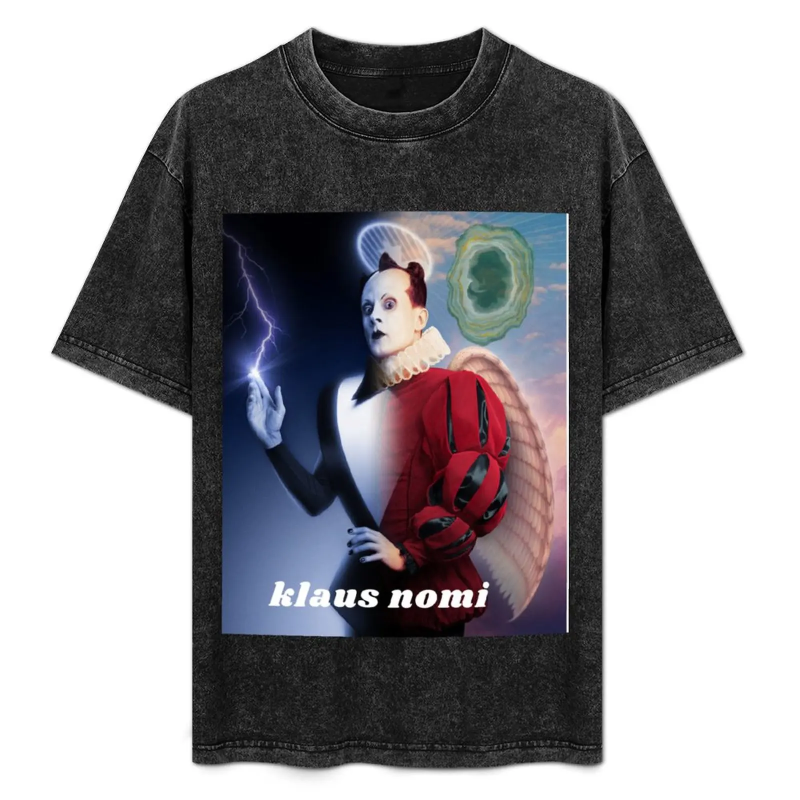 klaus nomi T-Shirt Holiday Casual Short Sleeve Top
klaus nomi T-Shirt Holiday Casual Short Sleeve Top