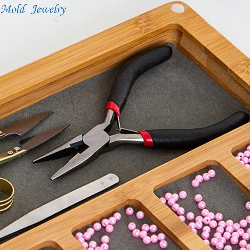 69HB Multifunctional Bead Organizers Board With Soft Padding And Multiple Compartment
69HB Multifunctional Bead Organizers Board With Soft Padding And Multiple Compartment