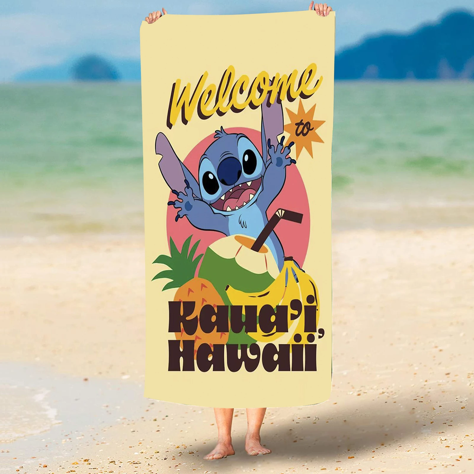 Stitch Cartoon Shower Large Beach Microfiber Travel Picnic Pool Towel For Kid Women Bathroom Cute Ocean Bath Hotel Soft
Stitch Cartoon Shower Large Beach Microfiber Travel Picnic Pool Towel For Kid Women Bathroom Cute Ocean Bath Hotel Soft
