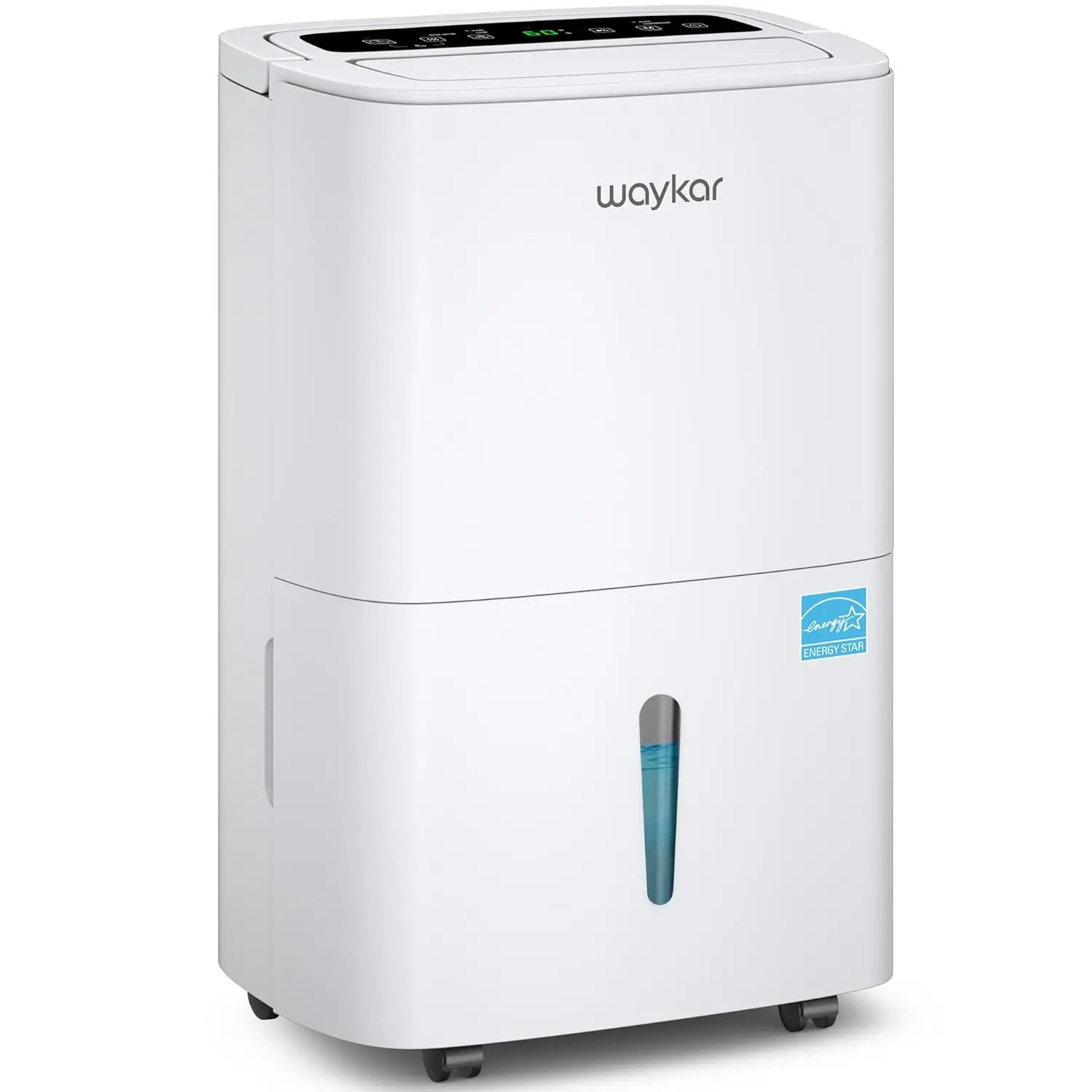 Max 80 Pint/D Dehumidifier for Large Spaces up to 5,000 Sq. Ft, Ideal for Basement, Bathroom, Auto Defrost
Max 80 Pint/D Dehumidifier for Large Spaces up to 5,000 Sq. Ft, Ideal for Basement, Bathroom, Auto Defrost