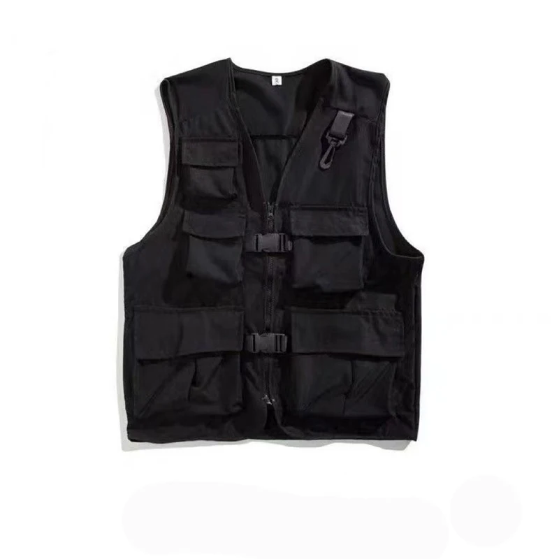 techwear vest oversize big pocket tank multi-functional Street sports men women tank tops camp camisoles sleeveless jackets y2k
techwear vest oversize big pocket tank multi-functional Street sports men women tank tops camp camisoles sleeveless jackets y2k