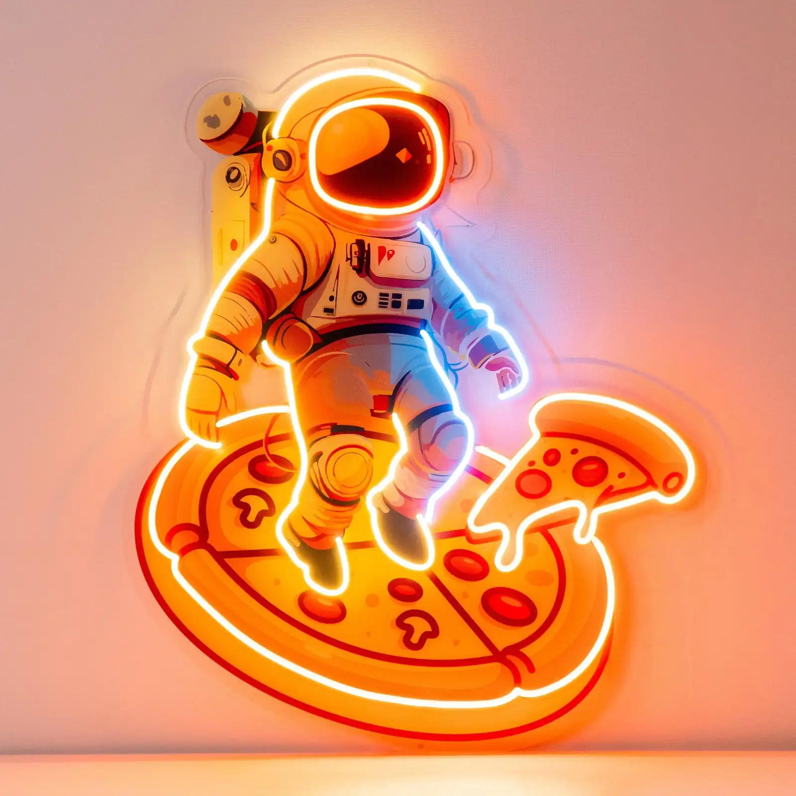Pizza Astronaut Neon Sign Wall Decor Coffee Shop Bar Club Personalzied Neon Decor Business Shop Hotel Sign Kids Space Game Room
Pizza Astronaut Neon Sign Wall Decor Coffee Shop Bar Club Personalzied Neon Decor Business Shop Hotel Sign Kids Space Game Room