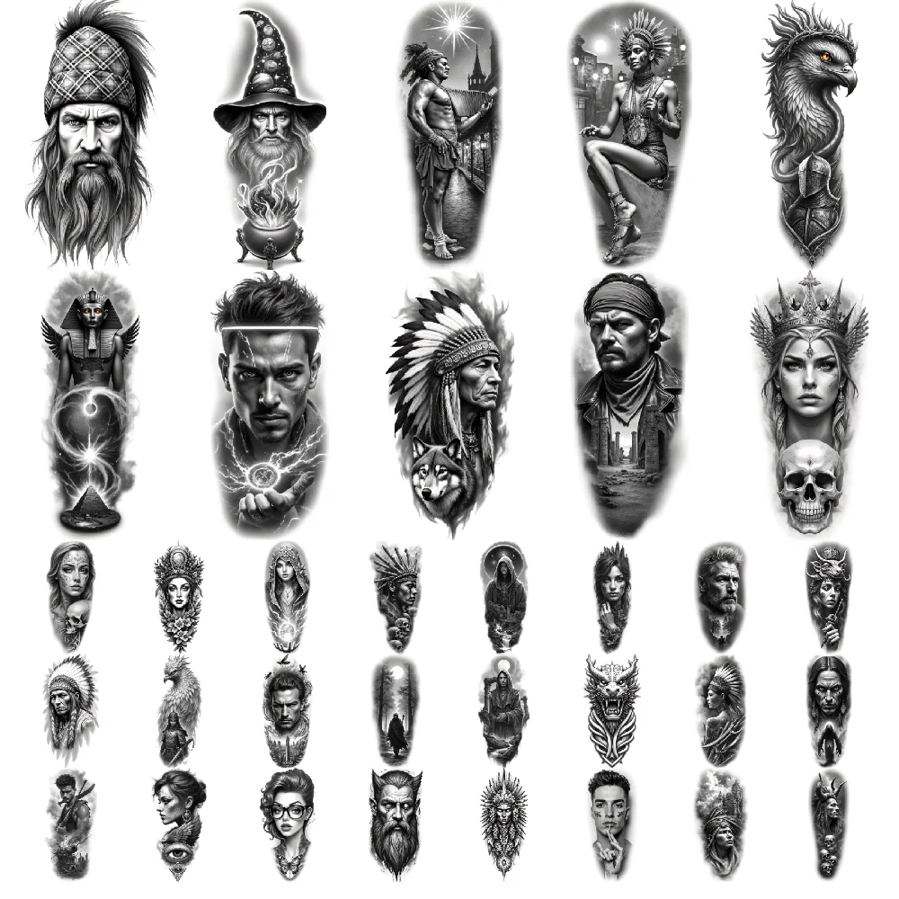 12pcs Temporary Tattoo Realistic Temporary Tattoos Skull Crown Skull Warrior Head For Women Thighs Adults
12pcs Temporary Tattoo Realistic Temporary Tattoos Skull Crown Skull Warrior Head For Women Thighs Adults