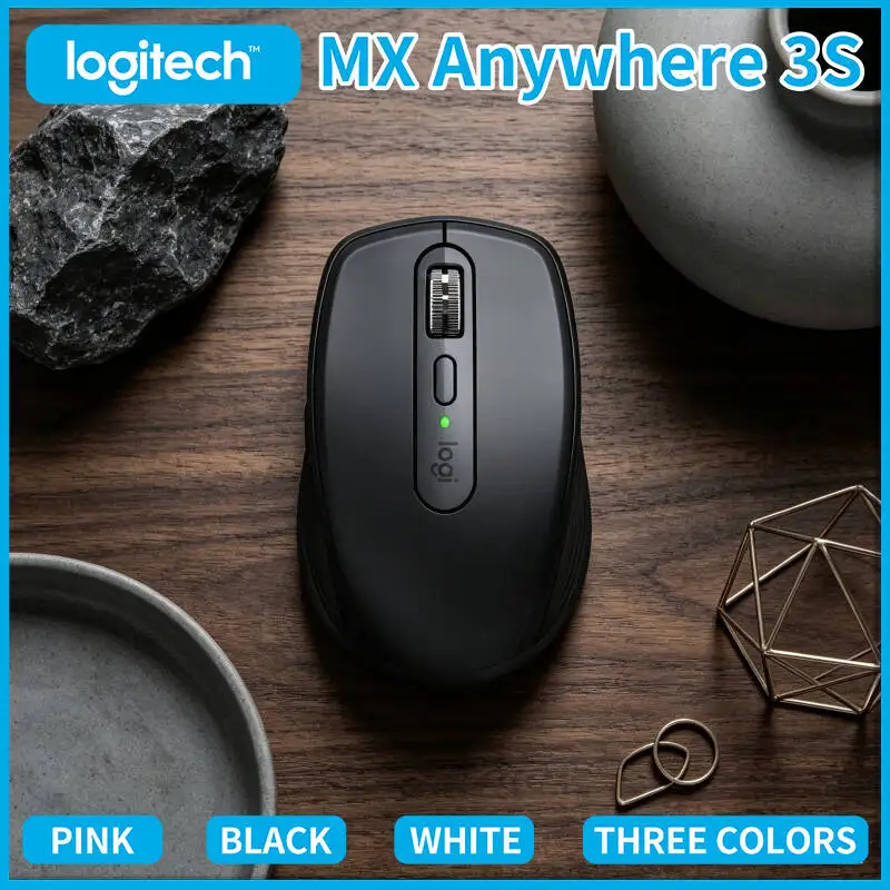 Durable Logitech MX Anywhere 3S - 8K DPI Glass Tracking, Hyper-Scroll, Silent Click, 3-Device Sync for Office Travel
Durable Logitech MX Anywhere 3S - 8K DPI Glass Tracking, Hyper-Scroll, Silent Click, 3-Device Sync for Office Travel