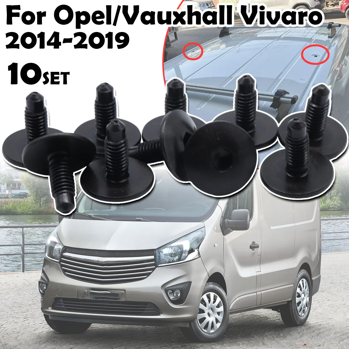 10SET For Opel/Vauxhall Vivaro WHT006148 Roof Rack Holes Panel Blanking Black Screws Bolts Sealed 2014 2015 2016 2017 2018 2019
10SET For Opel/Vauxhall Vivaro WHT006148 Roof Rack Holes Panel Blanking Black Screws Bolts Sealed 2014 2015 2016 2017 2018 2019