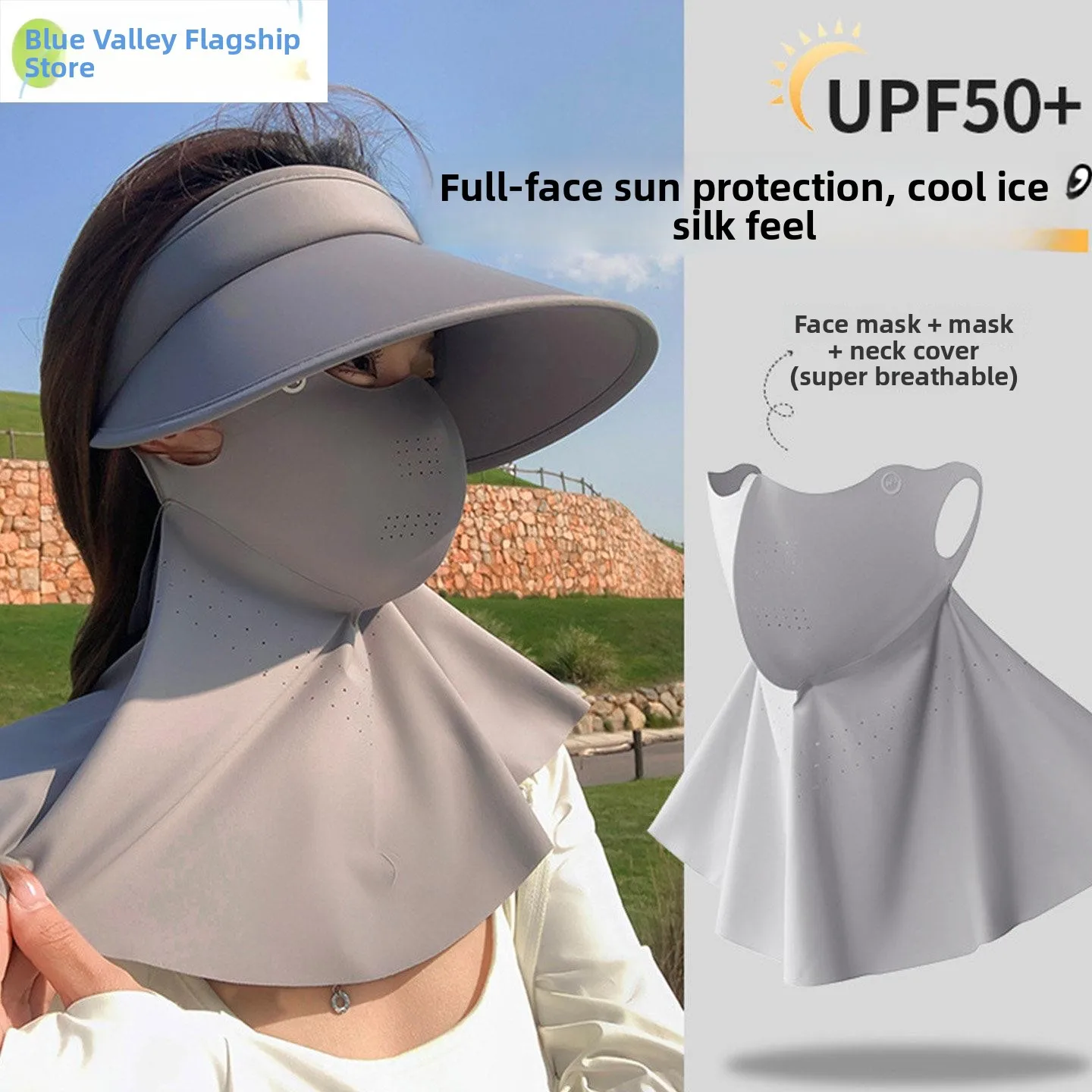 Women's Full-Face Sun-Protective Cycling Mask Hat Scarf Integrated High-Aesthetic Value Cycling Air-Topped Hat
Women's Full-Face Sun-Protective Cycling Mask Hat Scarf Integrated High-Aesthetic Value Cycling Air-Topped Hat