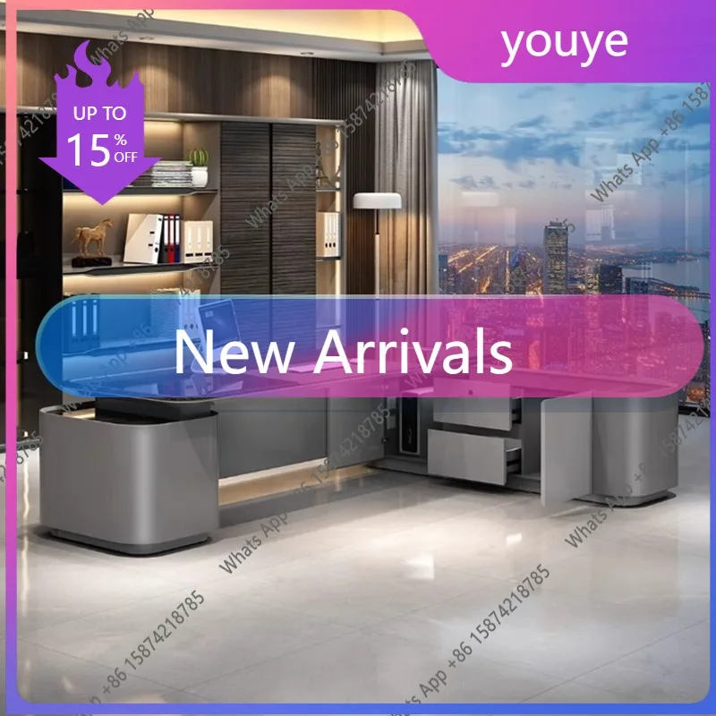 Роскошный лакированный стол руководителя N67 Custom, большая современная офисная мебель, многофункциональный стол для руководителя и менеджера премиум-класса.
Роскошный лакированный стол руководителя N67 Custom, большая современная офисная мебель, многофункциональный стол для руководителя и менеджера премиум-класса.