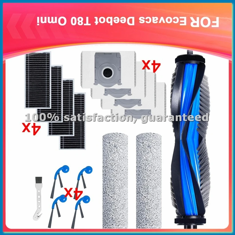16pcs for T80 Omni Vacuum Robot Accessories Set - Polyester Fiber Replacement Parts-A09G
16pcs for T80 Omni Vacuum Robot Accessories Set - Polyester Fiber Replacement Parts-A09G