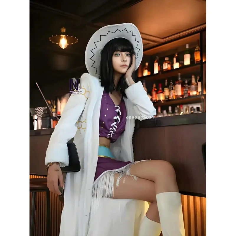 3'x,4'f\6/Anime Nico Robin Cosplay Costume - Purple Dress Uniform, Long Fur Collar, White Cloak, Punk Outfit for Adultf;5,b'7\k.
3'x,4'f\6/Anime Nico Robin Cosplay Costume - Purple Dress Uniform, Long Fur Collar, White Cloak, Punk Outfit for Adultf;5,b'7\k.