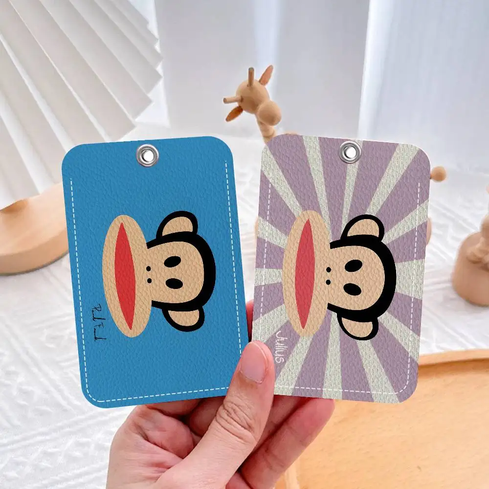 Fashion P-Paul Frank PU Soft Leather Rectangular Key Card Holder Induction Elevator Protection Cover Youth Faion Accory
Fashion P-Paul Frank PU Soft Leather Rectangular Key Card Holder Induction Elevator Protection Cover Youth Faion Accory
