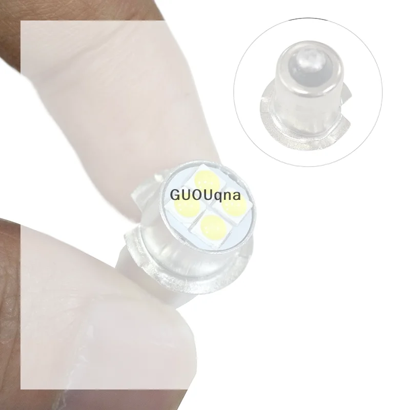High Brightness LED Bulb Indicator Lamp 10-60V 4W White Miniature Light Replace For Torch Flashlight Bicyle Work Lamp P13.5s
High Brightness LED Bulb Indicator Lamp 10-60V 4W White Miniature Light Replace For Torch Flashlight Bicyle Work Lamp P13.5s