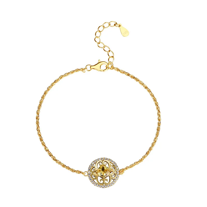 S925 Sterling Silver Bracelet Custom Wholesale Circular Hollow Flower Pattern Inlaid With Zircon Ladies Bracelet
S925 Sterling Silver Bracelet Custom Wholesale Circular Hollow Flower Pattern Inlaid With Zircon Ladies Bracelet