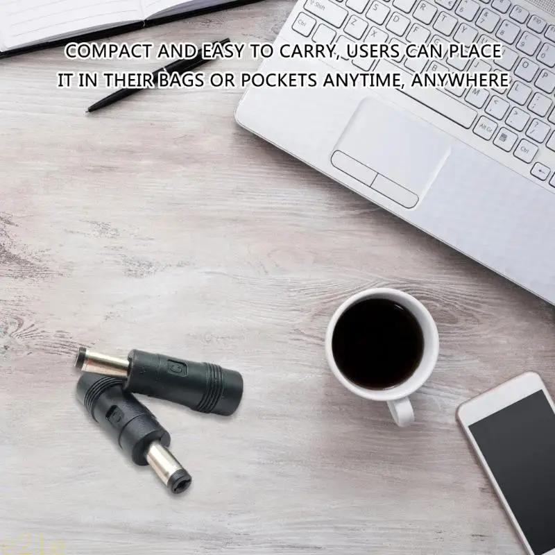 E21E Essential Laptops Power Supply Adapter Tip Portable DC4017 to DC5521 Connector
E21E Essential Laptops Power Supply Adapter Tip Portable DC4017 to DC5521 Connector