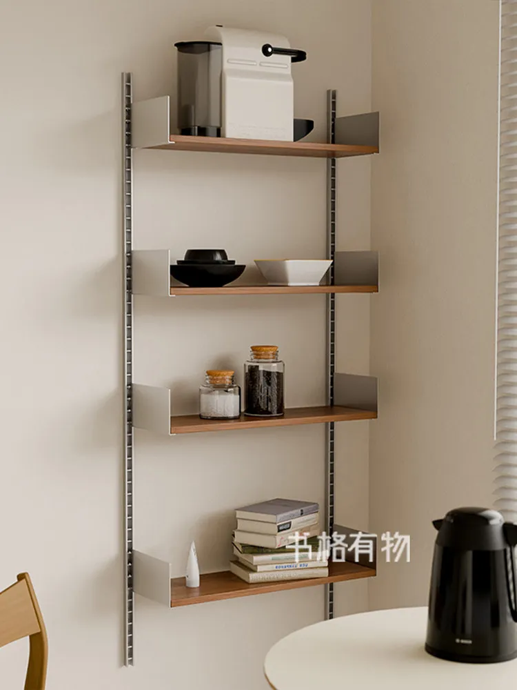 Shelf living room background wall decoration small apartment adjustable bookshelf household wall display shelf
Shelf living room background wall decoration small apartment adjustable bookshelf household wall display shelf