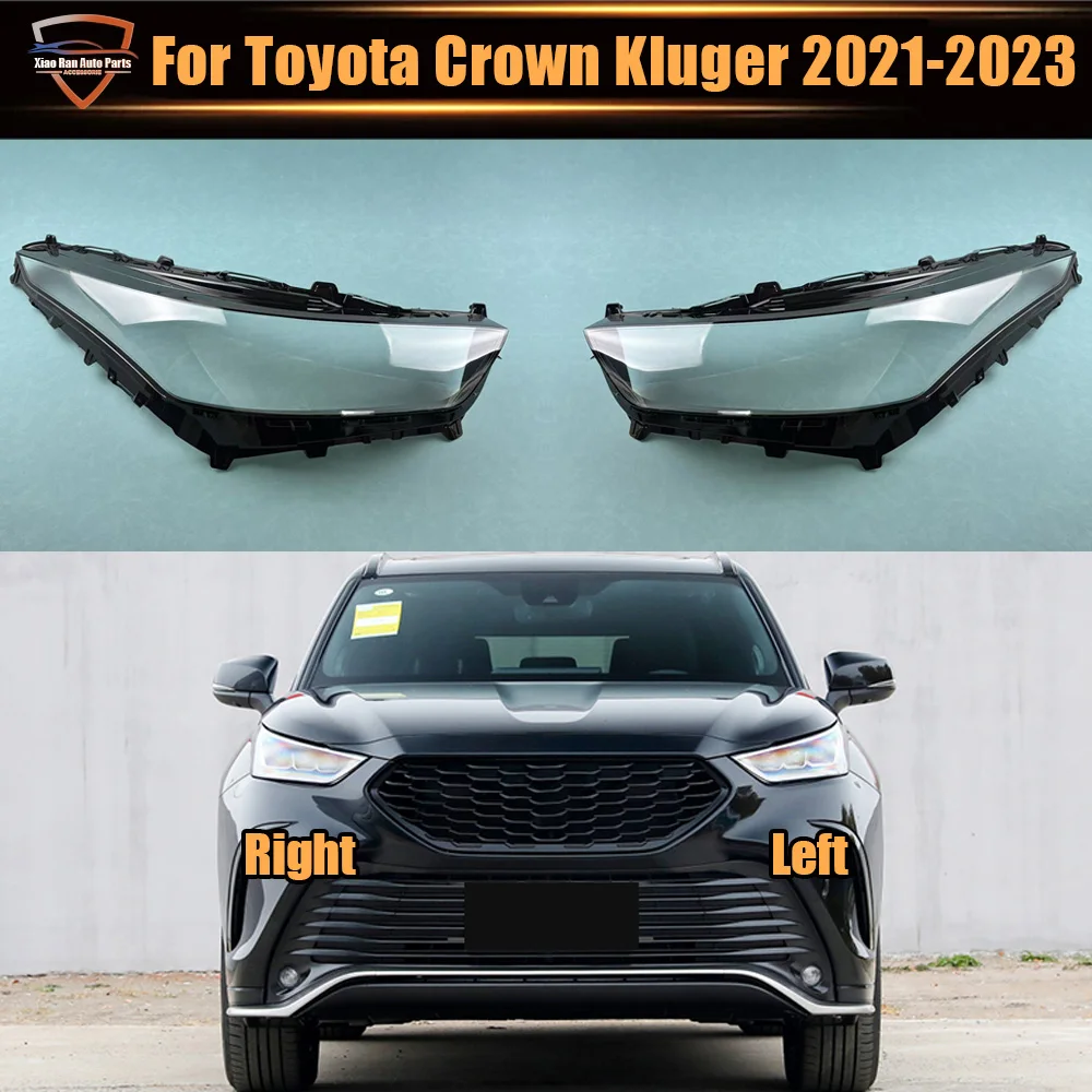 For Toyota Crown Kluger 2021 2022 2023 Headlight Cover Transparent Lamp Shade Headlamp Shell Plexiglass Auto Replacement Parts
For Toyota Crown Kluger 2021 2022 2023 Headlight Cover Transparent Lamp Shade Headlamp Shell Plexiglass Auto Replacement Parts