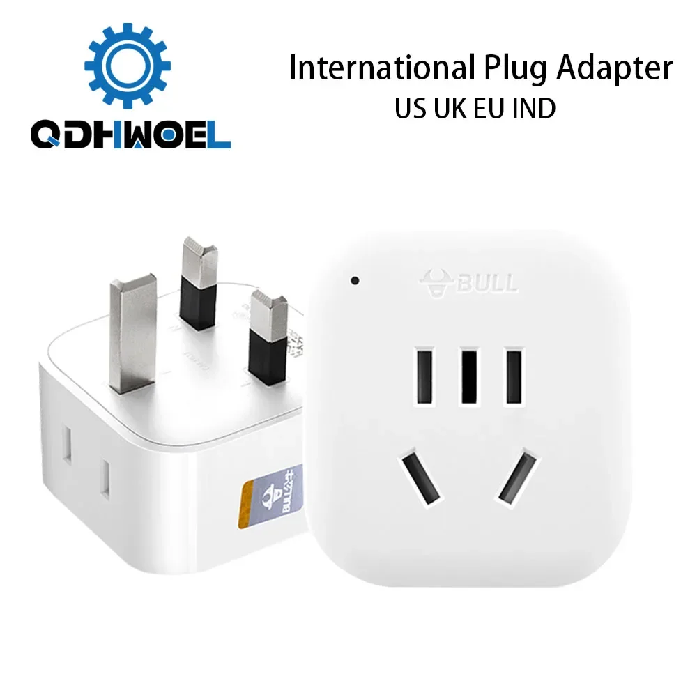 QDHWOEL Высококачественный практичный универсальный адаптер питания для США, Великобритании, ЕС, IND IT CN CH RSA, адаптер питания для путешествий, конвертер с 2 плоскими контактами
QDHWOEL Высококачественный практичный универсальный адаптер питания для США, Великобритании, ЕС, IND IT CN CH RSA, адаптер питания для путешествий, конвертер с 2 плоскими контактами