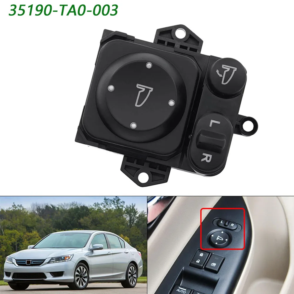 For Honda Accord Crosstour Spirior Rear Exterior Side Mirror Control Switch Adjuster 35190-TA0-003 35190TA0003
For Honda Accord Crosstour Spirior Rear Exterior Side Mirror Control Switch Adjuster 35190-TA0-003 35190TA0003