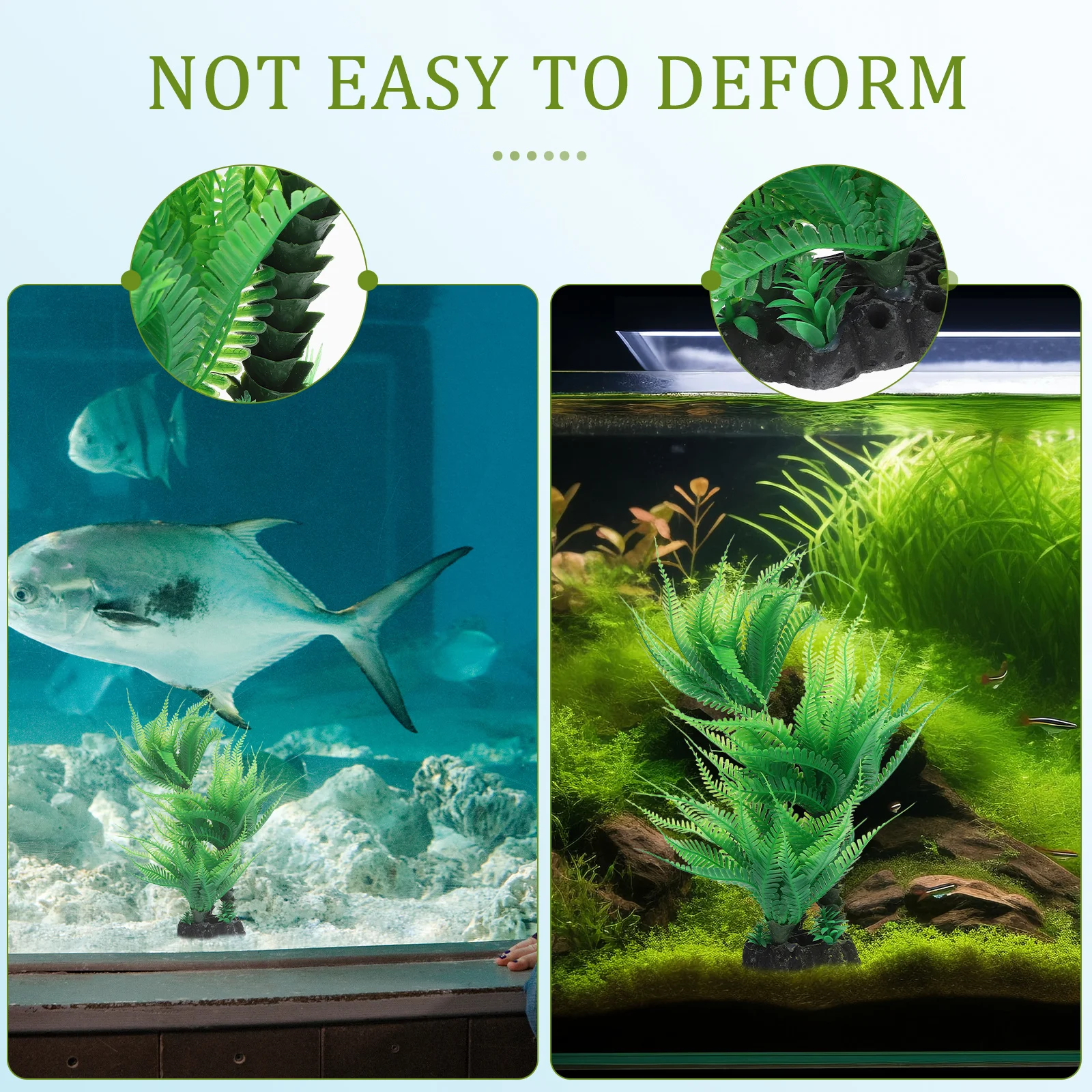 Fake Fish Tank Plants Realistic Artificial Aquatic Plants Underwater Landscaping Aquarium Decorations Ornaments
Fake Fish Tank Plants Realistic Artificial Aquatic Plants Underwater Landscaping Aquarium Decorations Ornaments