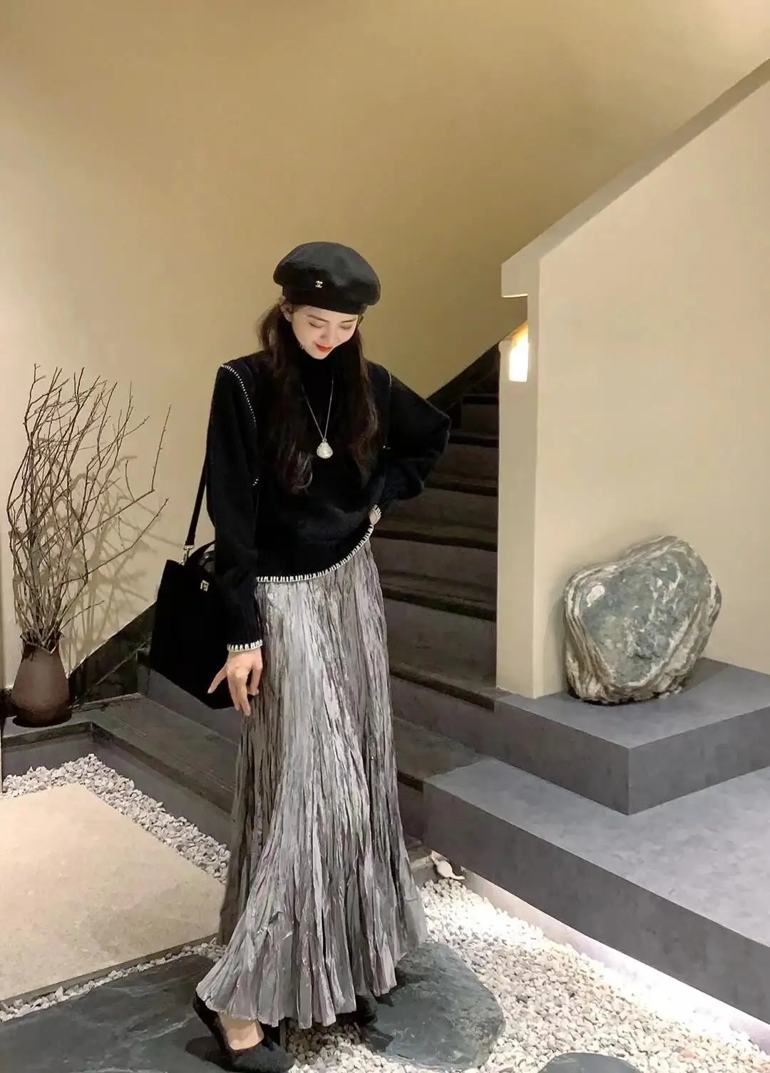 Miyake Pleated Solid Colour Skirt 2025 Summer New Loose Casual Large Swing Skirt
Miyake Pleated Solid Colour Skirt 2025 Summer New Loose Casual Large Swing Skirt