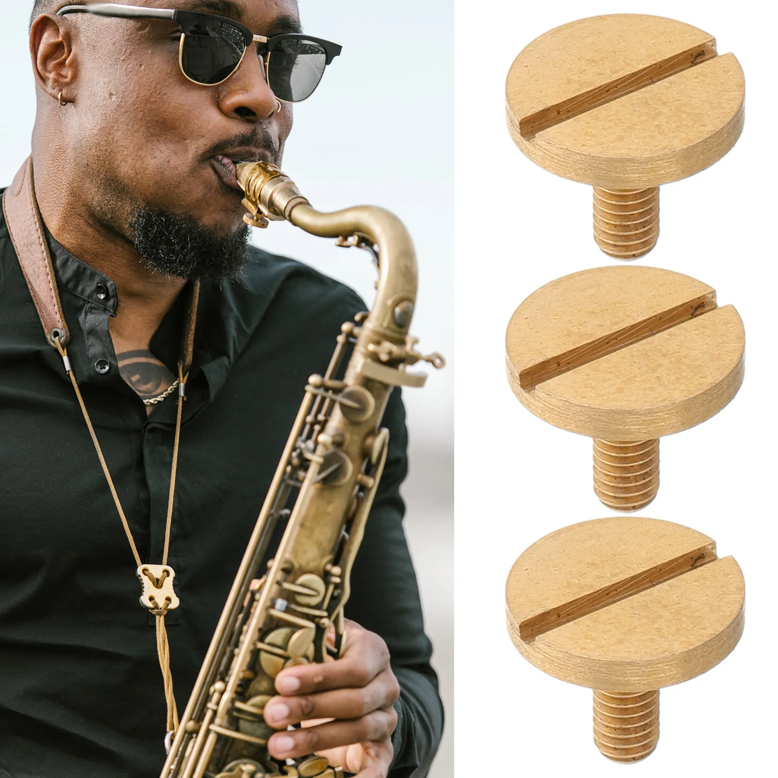 10Pcs Metal Trumpet Repair Screws Precision Fit for Instrument Stability Sound Quality Enhancement Replacement Parts for Trumpet
10Pcs Metal Trumpet Repair Screws Precision Fit for Instrument Stability Sound Quality Enhancement Replacement Parts for Trumpet