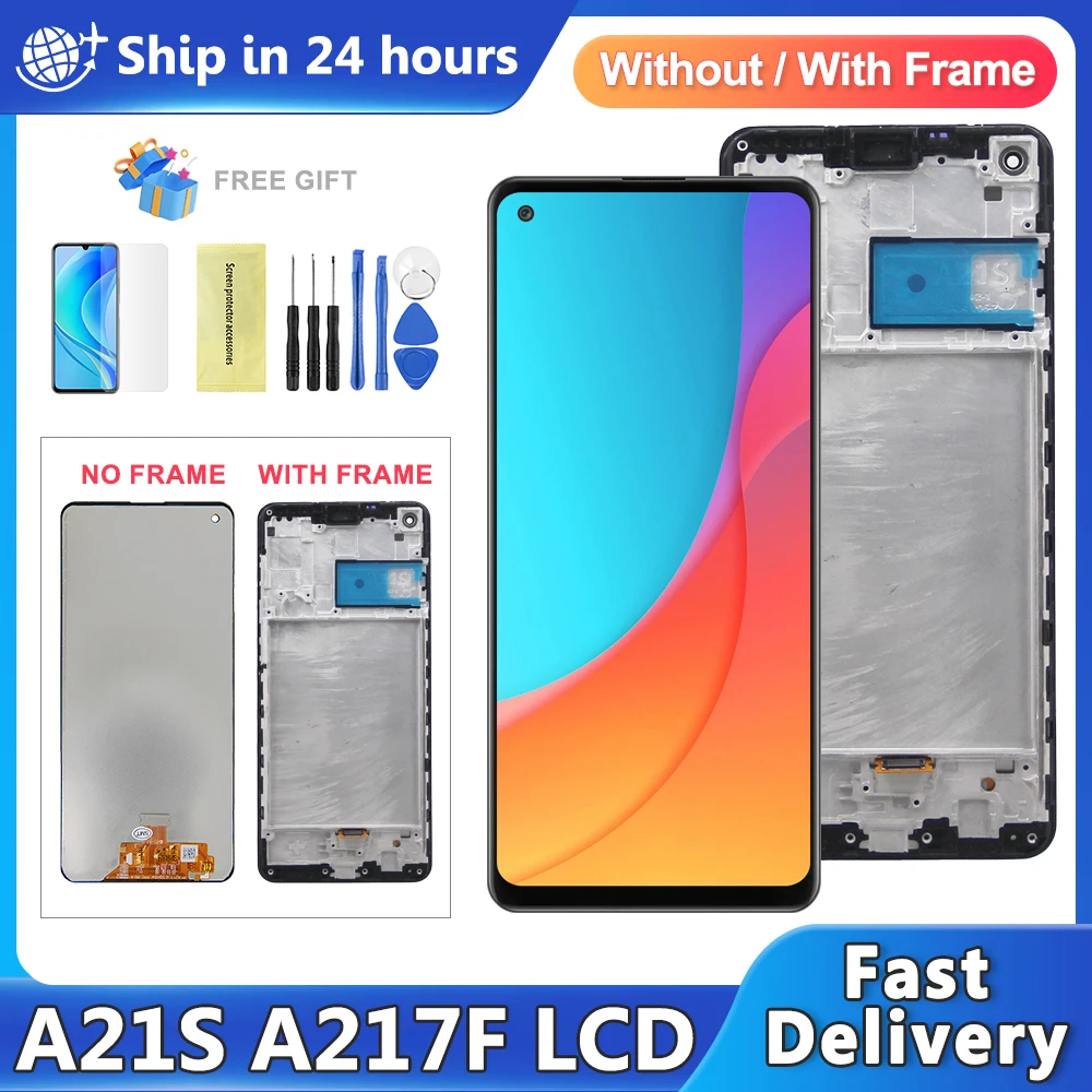 High quality a21s Screen For Samsung A21S A217 A217F SM-A217F/DS LCD Display Touch Screen Digitizer For Samsung A21S Display
High quality a21s Screen For Samsung A21S A217 A217F SM-A217F/DS LCD Display Touch Screen Digitizer For Samsung A21S Display
