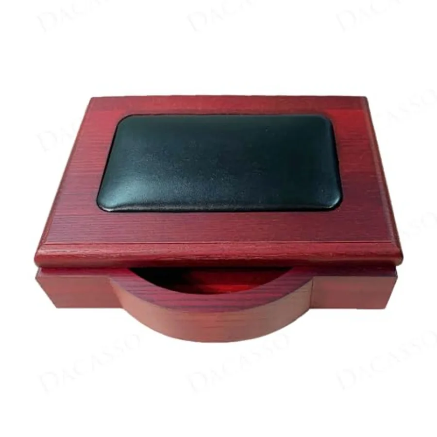 Luxury Mahogany/Rosewood and Black Leather Memo Pad/Note Holder - Executive Desk Decor and Elegant Organizer for Office or Boar
Luxury Mahogany/Rosewood and Black Leather Memo Pad/Note Holder - Executive Desk Decor and Elegant Organizer for Office or Boar
