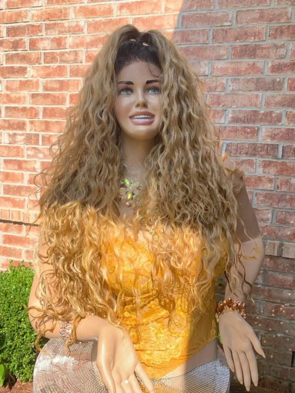 Blonde Brown Balayage Hair Half Up Down Ponytail Waves Lace Front Wig 819 *PILAR
Blonde Brown Balayage Hair Half Up Down Ponytail Waves Lace Front Wig 819 *PILAR