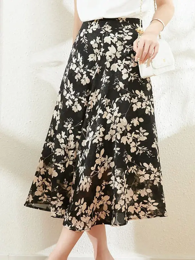 Юбка миди Chenyun с цветочным принтом, женская, повседневная, с завышенной талией, из полиэстера, А-силуэт
Юбка миди Chenyun с цветочным принтом, женская, повседневная, с завышенной талией, из полиэстера, А-силуэт