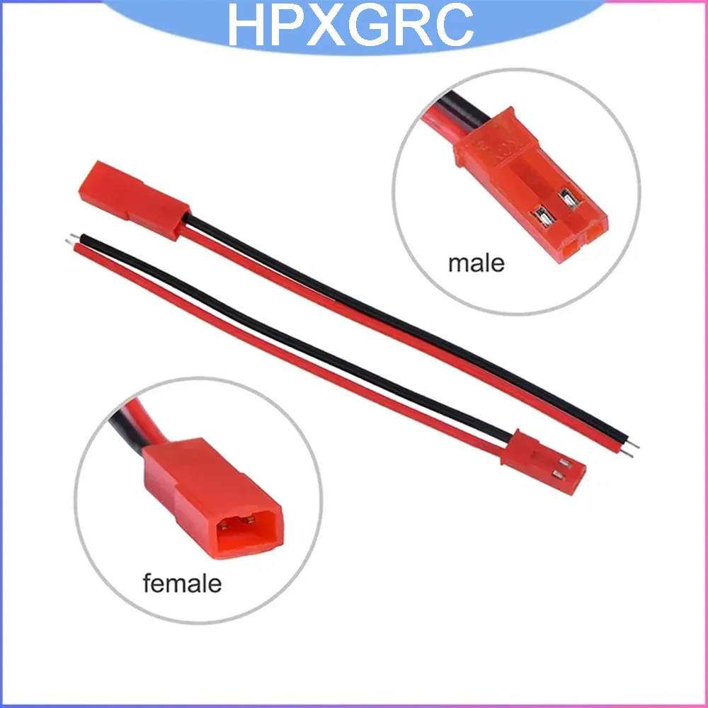 JST 2 Pin Male Female Connector with 15cm 20AWG Silicone Wire Cable for RC Toy Battery LED Strip Power Adapter Cable HPXGRC
JST 2 Pin Male Female Connector with 15cm 20AWG Silicone Wire Cable for RC Toy Battery LED Strip Power Adapter Cable HPXGRC